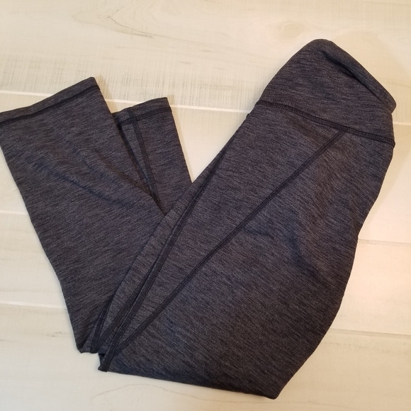 {XS} Lucy Athletic Heathered Navy Blue Yoga Pant - Picture 6 of 8